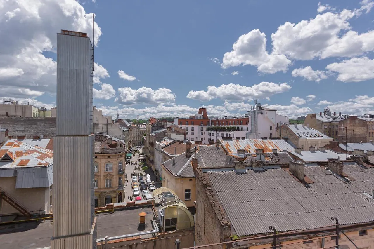Apartment З Оглядовою Терасою На Львів Вулиця Свободи 35