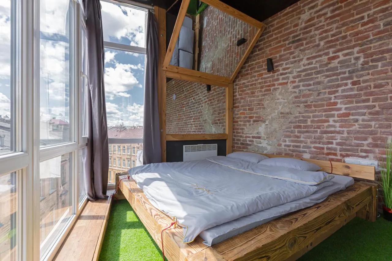 Apartment З Оглядовою Терасою На Львів Вулиця Свободи 35