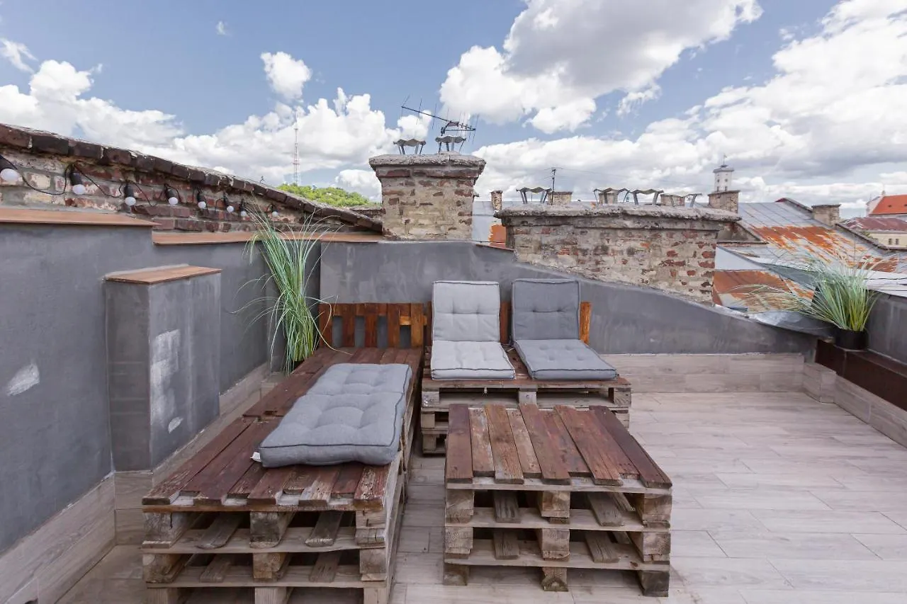 Apartment З Оглядовою Терасою На Львів Вулиця Свободи 35 Ukraine
